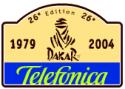 Logo Telefonica Dakar 1979-2004 26me dition