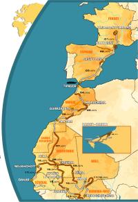 Le parcours de la 26me dition du Telefonica Dakar